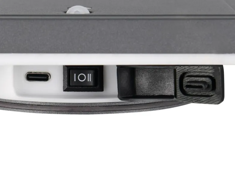 Akku Außenwandleuchte FORTALEZA mit Bewegungsmelder USB aufladbar H: 14cm