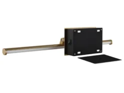 Akku Bilderlampe Messing kabellos zum Kleben, Breite 40cm