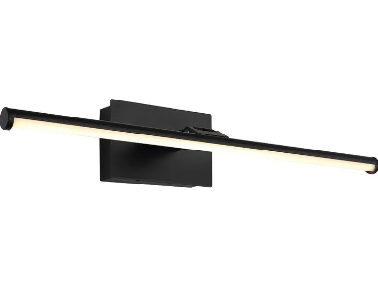 Akku Bilderleuchte JAIME I Schwarz kabellos zum Kleben, Breite 40cm