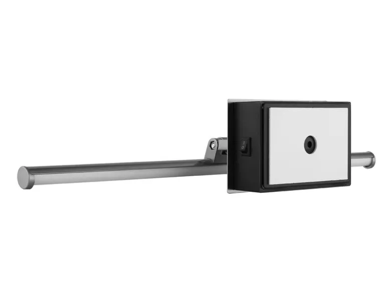 Akku Bilderleuchte JAIME I Schwarz kabellos zum Kleben, Breite 40cm