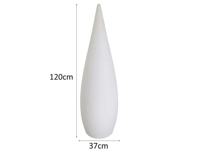 Akku Bodenlampe PALMAS per USB aufladbar für Innen & Außen, Höhe 120cm