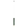 Akku Hängelampe Grün, dimmbar, abnehmbarer Leuchtenkopf Ø 3,8cm