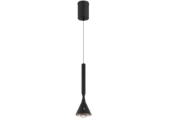 Akku Hängelampe LUCINDA dimmbar & Tageslicht, höhenverstellbar, Ø 10cm