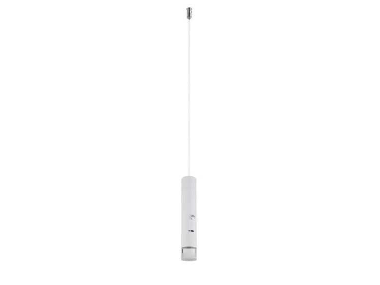 Akku Hängelampe Weiß, dimmbar, abnehmbarer Leuchtenkopf Ø 3,8cm