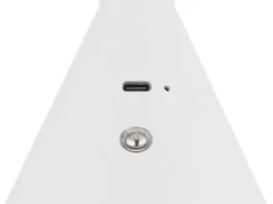 Akku Hängelampe Weiß dimmbar & Tageslicht, höhenverstellbar, Ø 10cm