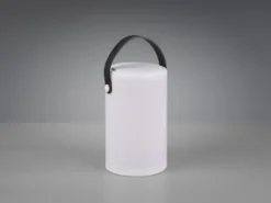 Akku LED Tischleuchte BERMUDA mit RGB & Bluetooth Lautsprecher, H: 21cm
