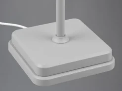 Akku LED Tischleuchte FERNANDEZ kabellos für Innen & Außen, Grau - H: 38cm