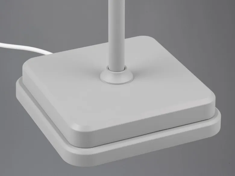 Akku LED Tischleuchte FERNANDEZ kabellos für Innen & Außen, Grau - H: 38cm