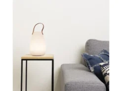 Akku LED Tischleuchte für außen & innen mit Farbwechsel, H: 21cm
