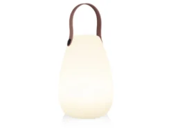 Akku LED Tischleuchte für außen & innen mit Farbwechsel, H: 21cm