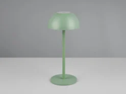 Akku LED Tischleuchte RICARDO kabellos für Innen & Außen, Grün - 30cm klein