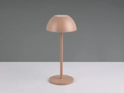 Akku LED Tischleuchte RICARDO kabellos für Innen & Außen, Coffee - 30cm klein