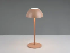 Akku LED Tischleuchte RICARDO kabellos für Innen & Außen, Coffee - 30cm klein