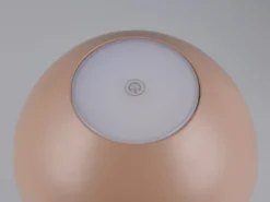 Akku LED Tischleuchte RICARDO kabellos für Innen & Außen, Coffee - 30cm klein