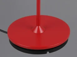 Akku LED Tischleuchte SUAREZ kabellos für Innen & Außen, Rot - Höhe 39cm