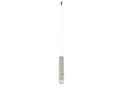 Akku Pendelleuchte PELO Beige, dimmbar, abnehmbarer Leuchtenkopf Ø 3,8cm