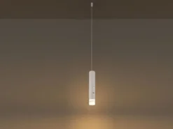 Akku Pendelleuchte PELO Beige, dimmbar, abnehmbarer Leuchtenkopf Ø 3,8cm