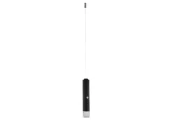 Akku Pendelleuchte PELO Schwarz, dimmbar, abnehmbarer Leuchtenkopf Ø 3,8cm