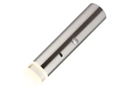 Akku Pendelleuchte PELO Silber, dimmbar, abnehmbarer Leuchtenkopf Ø 3,8cm