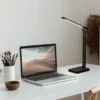 Akku Schreibtischlampe OLE Schwarz ohne Kabel, Höhe 39,5cm