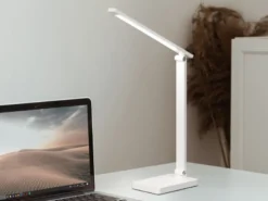 Akku Schreibtischlampe OLE Weiß ohne Kabel, Höhe 39,5cm