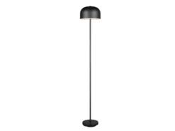 Akku Stehlampe JEFF dimmbar, per USB aufladbar, Schwarz Höhe 147cm
