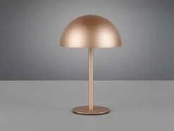 Akku Tischleuchte MUNOZ Coffee dimmbar & per USB aufladbar, Höhe 21cm