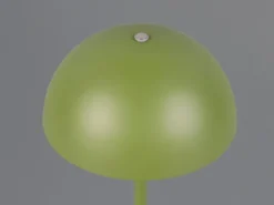 Akku Tischleuchte MUNOZ Grün dimmbar & per USB aufladbar, Höhe 21cm
