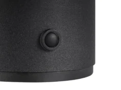 Akku Wandleuchte LIRA per USB aufladbar, Lampenschirm aus Papiergarn, Höhe 19cm