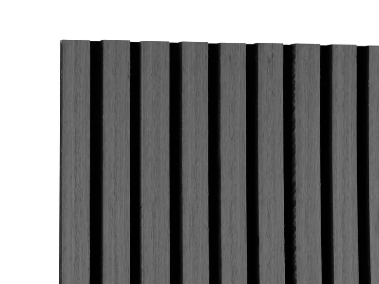Akustikpaneel Garderobe GWEN in Eiche-Schwarz, Höhe 125cm