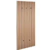 Akustikpaneel Garderobe GWEN in Holzoptik, Höhe 125cm
