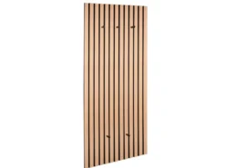 Akustikpaneel Garderobe GWEN in Holzoptik, Höhe 125cm