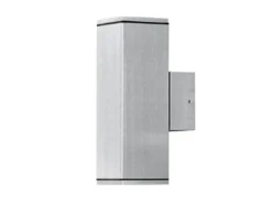 Aluminium-Wandleuchte MONZA, Up/Down-light, GU10-Sockel, H: 20 cm, IP44