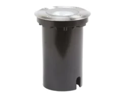 Außen Bodeneinbaustrahler Ø 11cm IP65, Edelstahl, bis 1500 kg