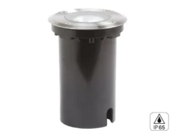 Außen Bodeneinbaustrahler Ø 11cm IP65, Edelstahl, bis 1500 kg