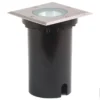 Außen Bodeneinbaustrahler 11 x 11cm IP65, Edelstahl, bis 1500 kg