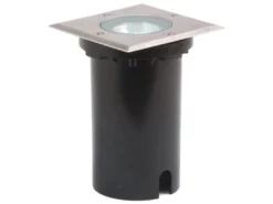 Außen Bodeneinbaustrahler 11 x 11cm IP65, Edelstahl, bis 1500 kg