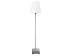 Außenstehleuchte LUCCA aus Aluminium, Höhe 130cm, Weiß