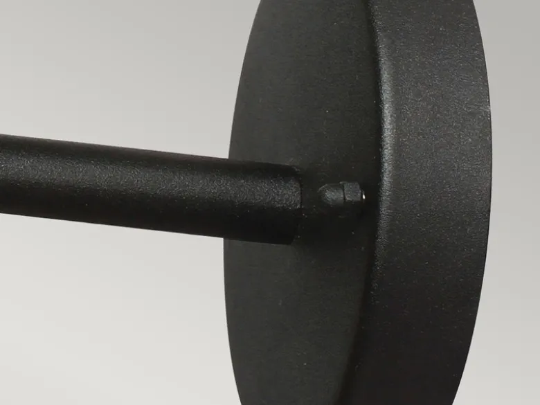 Außen Wandlaterne HELSINGOR aus Edelstahl, Schwarz Höhe 24cm