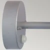 Außenwand Laterne HELSINGOR mit Bewegungsmelder, Silber Höhe 24cm