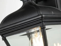 Außenwandleuchte BAYVIEW Landhausstil Hängelaterne, Höhe 33,5cm