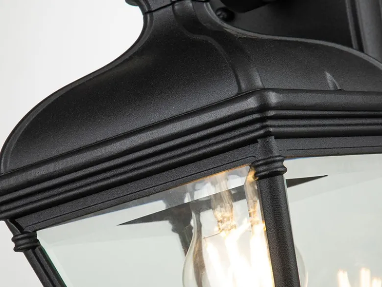 Außenwandleuchte BAYVIEW Landhausstil Hängelaterne, Höhe 33,5cm