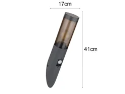 Außenwandleuchte BOSTON Anthrazit & Rauchfarben mit Bewegungsmelder, Höhe 41cm