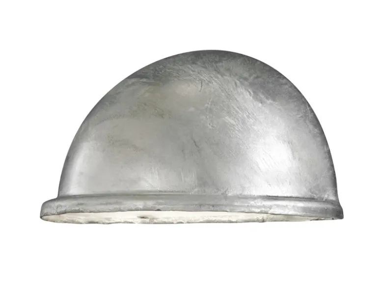 Außenwandleuchte Downlight TORINO Stahl galvanisiert, Hausbeleuchtung