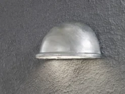 Außenwandleuchte Downlight TORINO Stahl galvanisiert, Hausbeleuchtung