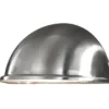 Außenwandleuchte Downlight TORINO in Edelstahl, 28 x 13,5 cm, Hausbeleuchtung
