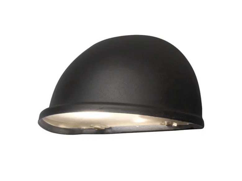 Außenwandleuchte Downlight TORINO Aluminium Schwarz - Moderne Hausbeleuchtung