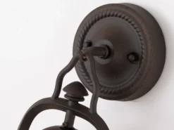 Außenwandleuchte MINERS in antiker Laternenoptik, Höhe 42,5cm