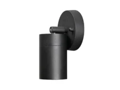 Außenwandleuchte MODENA Downlight schwenkbar, Höhe 15cm, Schwarz