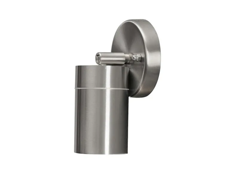 Außenwandleuchte MODENA Downlight schwenkbar, Höhe 15cm, Edelstahl